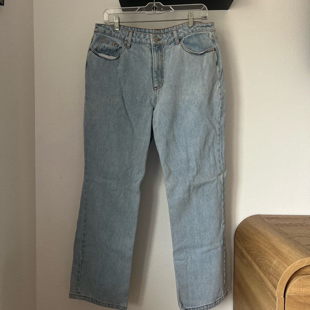 Rhythm Light Blue Women's Straight Jeans